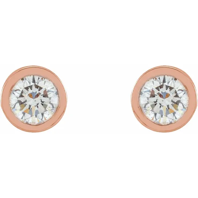 Ceremony Diamond Bezel Studs