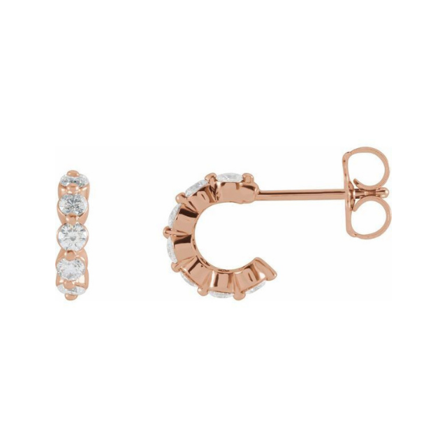 Starstruck Diamond Hoops