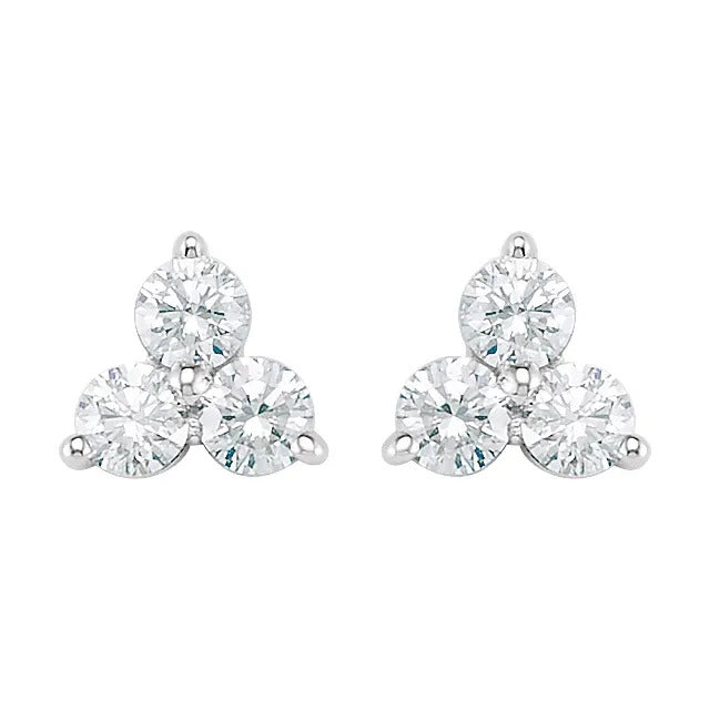 Iris Diamond Earrings