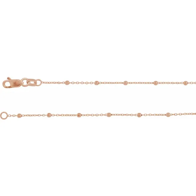 Valedictorian Bead Chain Choker